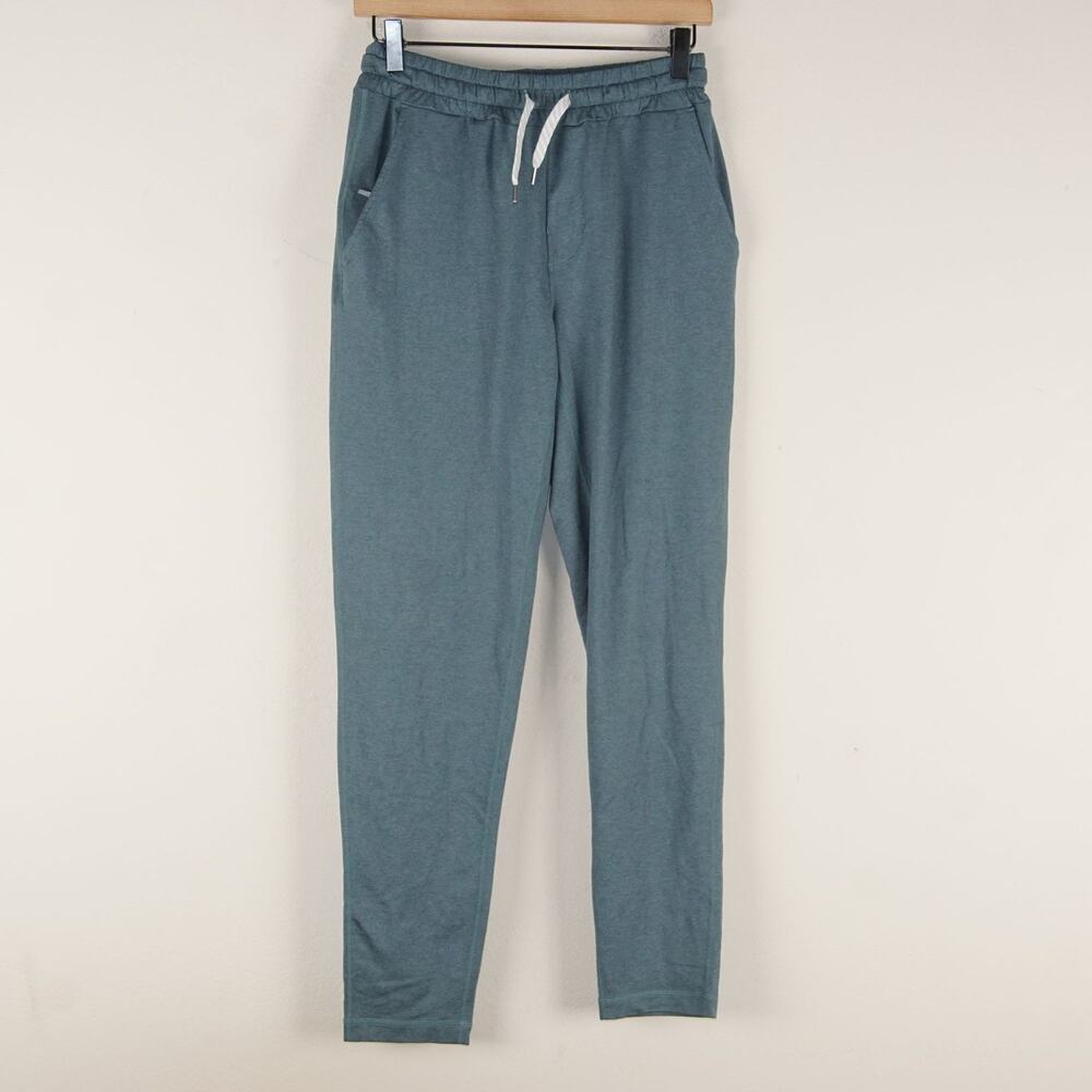 Vuori Ponto Performance Heather Green Pants Mens Sz S